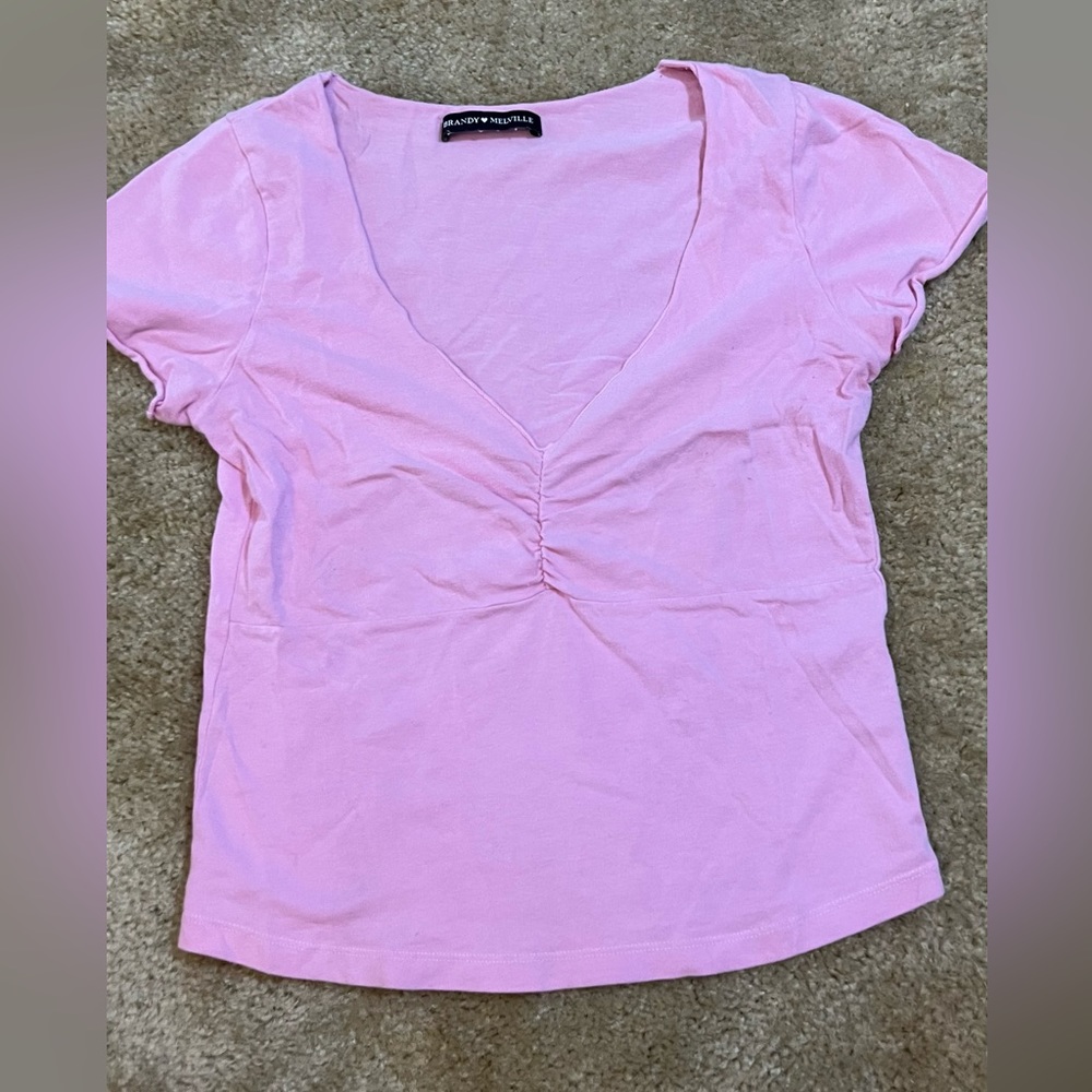 Brandy Melville Gina Top Pink